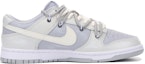 Order 【定制球鞋】Nike Dunk Low Retro vibe風 解構 高街 低幫 板鞋 男款 淺灰