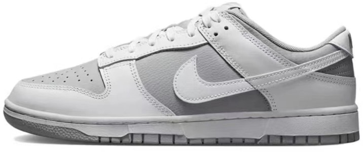 【定制球鞋】Nike Dunk Low Retro vibe風 解構 高街 低幫 板鞋 男款 淺灰 Details for 【定制球鞋】Nike Dunk Low Retro vibe風 解構 高街 低幫 板鞋 男款 淺灰