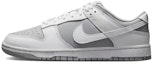 Details for 【定制球鞋】Nike Dunk Low Retro vibe風 解構 高街 低幫 板鞋 男款 淺灰
