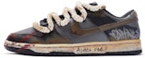 Buy 나이키 덩크 로우 레트로 '러브 신더' (커스텀) DJ6188-002(TeamR-男款爱情余烬黑灰棕)