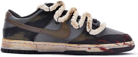 나이키 덩크 로우 레트로 '러브 신더' (커스텀) DJ6188-002(TeamR-男款爱情余烬黑灰棕) Order 나이키 덩크 로우 레트로 '러브 신더' (커스텀) DJ6188-002(TeamR-男款爱情余烬黑灰棕)