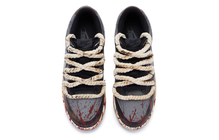 Shop [Zapatillas Personalizadas] Nike Dunk Low Retro 'Love Cinder' DJ6188-002(TeamR-男款爱情余烬黑灰棕)