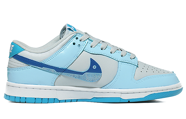 Order 나이키 덩크 로우 레트로 '루나 탐사 블루 그레이' (커스텀) DV0831-001(Team10-探月工程)