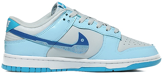 【客製化球鞋】Nike Dunk Low Retro 探月計劃 未來科技 防滑減震耐磨 低筒 滑板鞋 男款 藍灰色 Order 【客製化球鞋】Nike Dunk Low Retro 探月計劃 未來科技 防滑減震耐磨 低筒 滑板鞋 男款 藍灰色