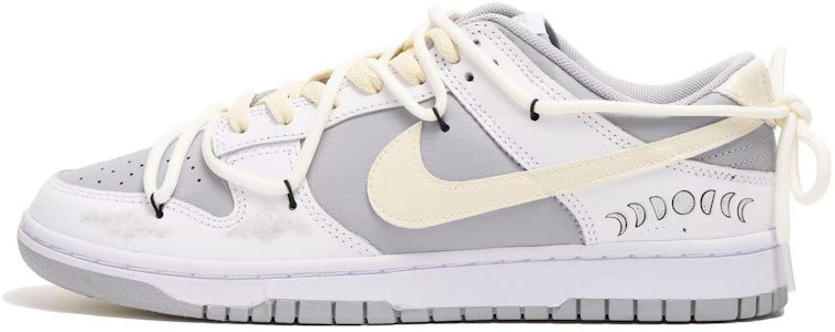 【定製球鞋】Nike Dunk Low Retro 暗戀系列 月球軌跡 星河 低幫 板鞋 男款 灰白小麥色 Buy 【定製球鞋】Nike Dunk Low Retro 暗戀系列 月球軌跡 星河 低幫 板鞋 男款 灰白小麥色