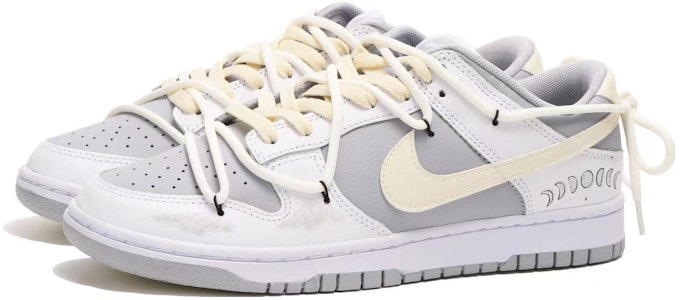 【定製球鞋】Nike Dunk Low Retro 暗戀系列 月球軌跡 星河 低幫 板鞋 男款 灰白小麥色 Lookbook 【定製球鞋】Nike Dunk Low Retro 暗戀系列 月球軌跡 星河 低幫 板鞋 男款 灰白小麥色