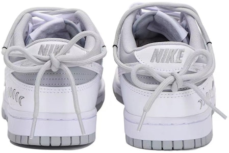 【カスタムシューズ】ナイキ ダンクロー レトロ 'ルナパスウェイ グレー-ホワイト' DJ6188-003(Team32男款-月球轨迹) Shop 【カスタムシューズ】ナイキ ダンクロー レトロ 'ルナパスウェイ グレー-ホワイト' DJ6188-003(Team32男款-月球轨迹)