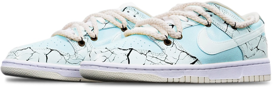 나이키 덩크 로우 레트로 '마카롱 핑크 블루 화이트' (커스텀) DJ6188-100(TeamT-爆裂纹粉蓝白S-BOX) Lookbook 나이키 덩크 로우 레트로 '마카롱 핑크 블루 화이트' (커스텀) DJ6188-100(TeamT-爆裂纹粉蓝白S-BOX)