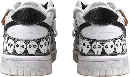 Zapatillas Nike Dunk Low Retro 'Máscara Vintage Negro Blanco' DJ6188-101(Team拾玖-面具男S-BOX) Purchase Zapatillas Nike Dunk Low Retro 'Máscara Vintage Negro Blanco' DJ6188-101(Team拾玖-面具男S-BOX)