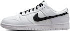 Sizing Zapatillas Nike Dunk Low Retro 'Máscara Vintage Negro Blanco' DJ6188-101(Team拾玖-面具男S-BOX)
