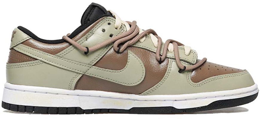 【定制球鞋】Nike Dunk Low Retro 輕定制系列 抹茶威化 皮革 復古 低筒 休閒 低筒 板鞋 男款 摩卡綠 Order 【定制球鞋】Nike Dunk Low Retro 輕定制系列 抹茶威化 皮革 復古 低筒 休閒 低筒 板鞋 男款 摩卡綠