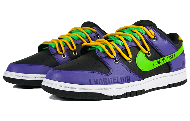 Lookbook 【カスタムシューズ】ナイキ ダンク ロー レトロ 'メックバイブ パープルグリーン' DJ6188-002(Team陆-解构机甲紫绿）