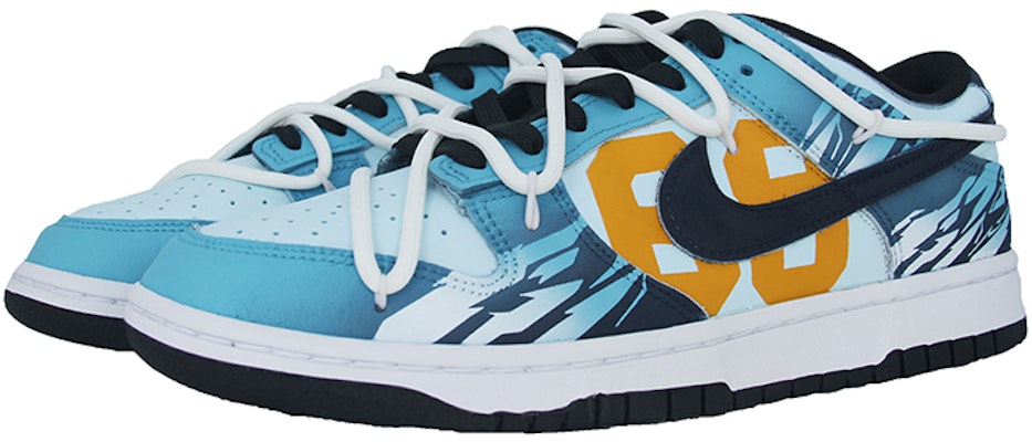 나이키 덩크 로우 레트로 '메카 블루 레이싱' 커스텀 DD1391-100(Team110-赛车机械蓝SBOX) Lookbook 나이키 덩크 로우 레트로 '메카 블루 레이싱' 커스텀 DD1391-100(Team110-赛车机械蓝SBOX)