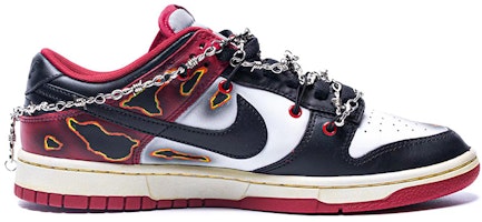 Zapatillas Nike Dunk Low Retro 'Gris Medio/Rojo Varsity' DD1391-002(Team1-男款燃烧做旧黑脚趾) Order Zapatillas Nike Dunk Low Retro 'Gris Medio/Rojo Varsity' DD1391-002(Team1-男款燃烧做旧黑脚趾)