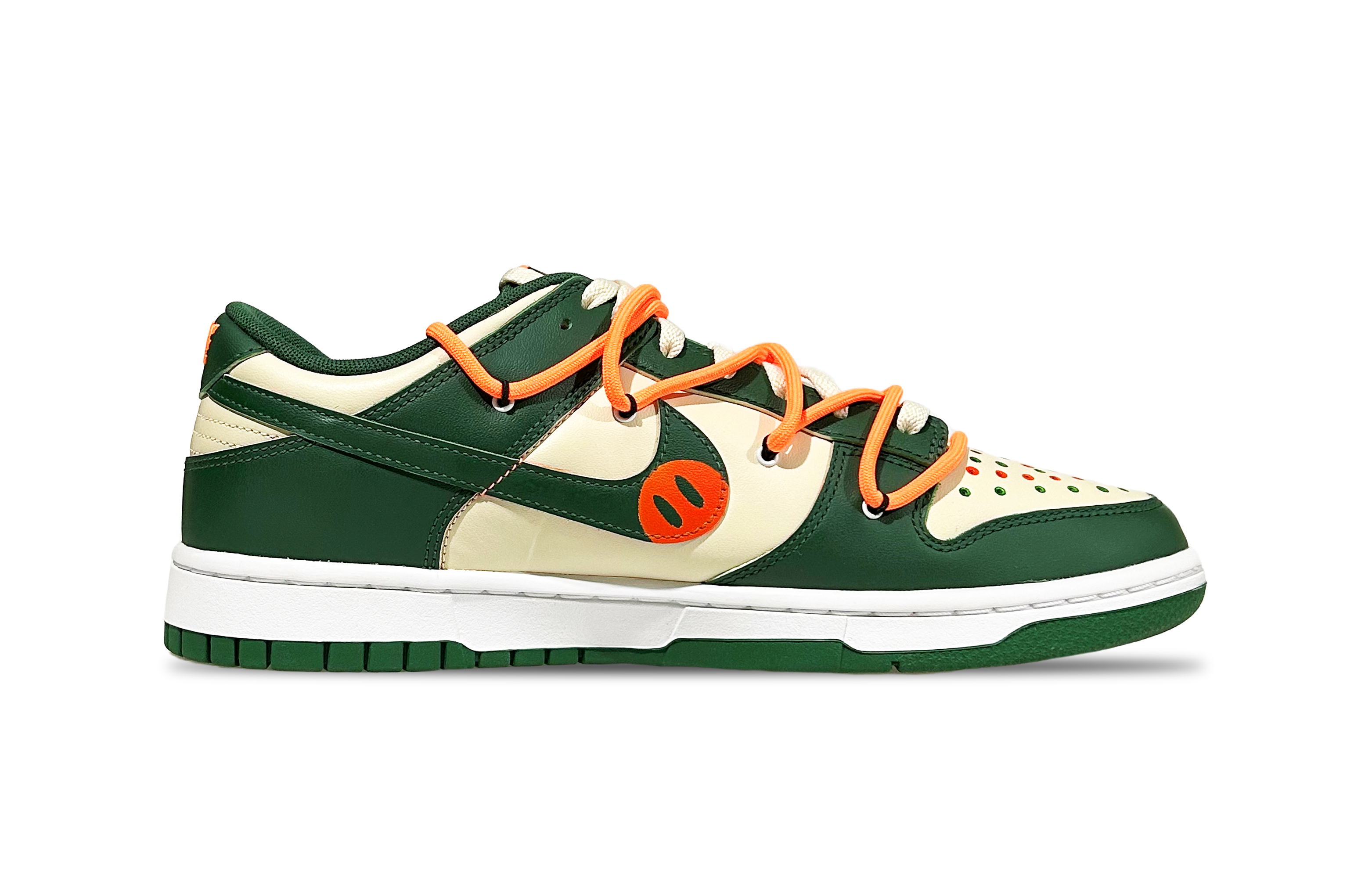 Order [Zapatillas Personalizadas] Nike Dunk Low Retro 'Miami Hurricanes' DD1391-300(Team49-噜噜脸）