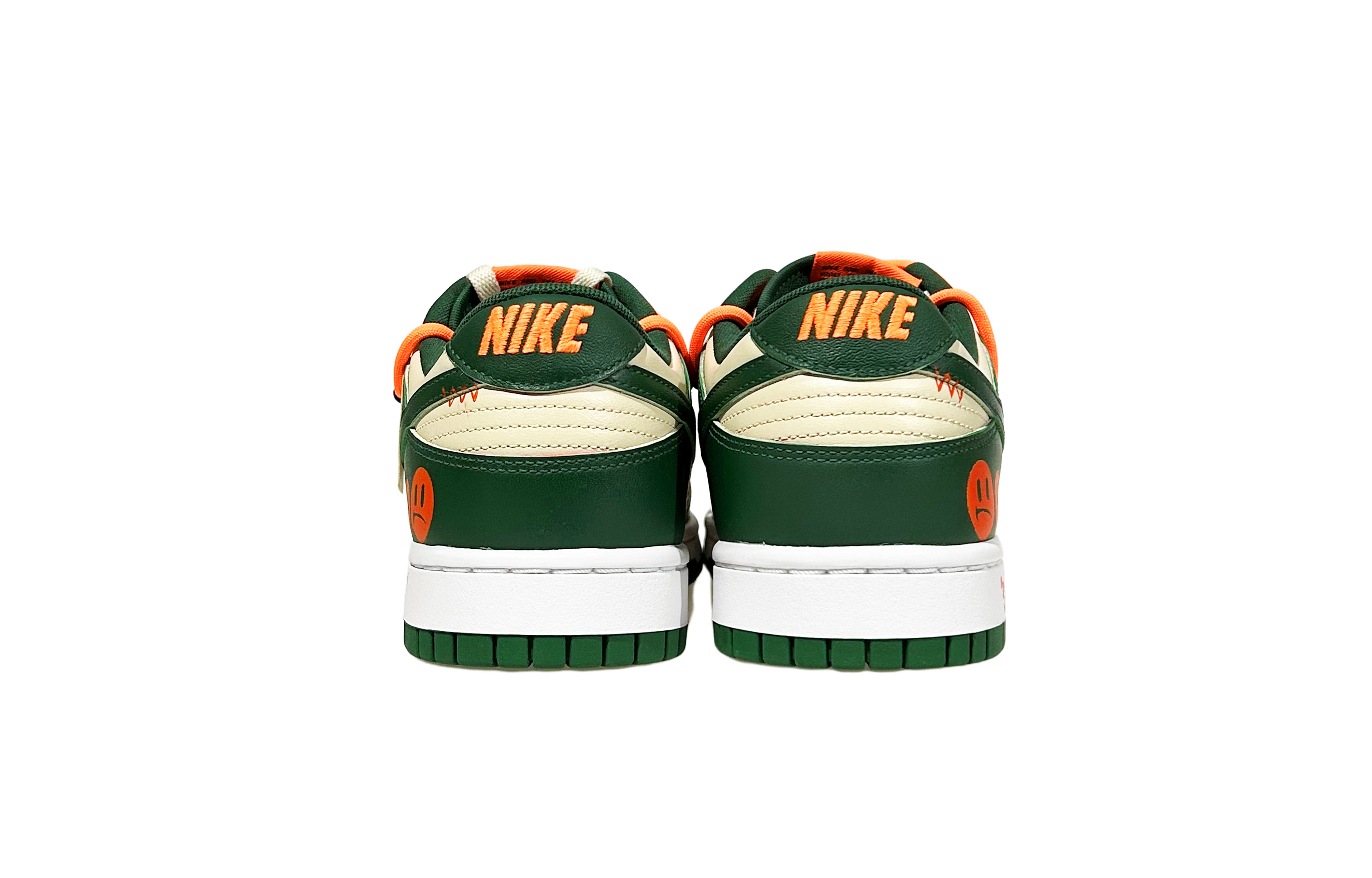 Shop [Zapatillas Personalizadas] Nike Dunk Low Retro 'Miami Hurricanes' DD1391-300(Team49-噜噜脸）
