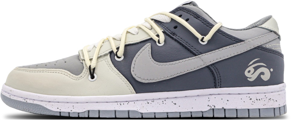나이키 덩크 로우 레트로 '밀크 그레이' (커스텀) DJ6188-003(Team53-男款白月秋南) Buy 나이키 덩크 로우 레트로 '밀크 그레이' (커스텀) DJ6188-003(Team53-男款白月秋南)
