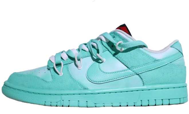 【訂製球鞋】Nike Dunk Low Retro Plaid 薄荷龍井 防滑耐磨 低筒 板鞋 男款 藍色 Buy 【訂製球鞋】Nike Dunk Low Retro Plaid 薄荷龍井 防滑耐磨 低筒 板鞋 男款 藍色