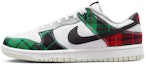 Sizing 【訂製球鞋】Nike Dunk Low Retro Plaid 薄荷龍井 防滑耐磨 低筒 板鞋 男款 藍色