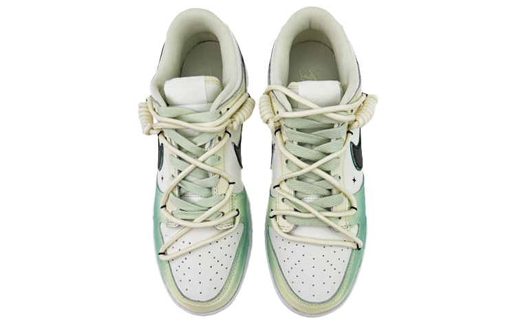 Shop ナイキダンクロー レトロ『ミストハート デコンストラクテッド グリーンブラック』カスタムシューズ DJ6188-100(Team40-男款机械迷雾绿黑)