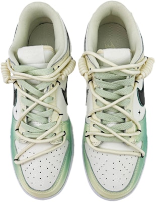 ナイキダンクロー レトロ『ミストハート デコンストラクテッド グリーンブラック』カスタムシューズ DJ6188-100(Team40-男款机械迷雾绿黑) Shop ナイキダンクロー レトロ『ミストハート デコンストラクテッド グリーンブラック』カスタムシューズ DJ6188-100(Team40-男款机械迷雾绿黑)