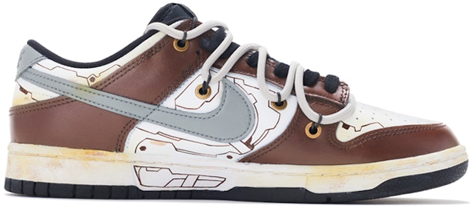 나이키 덩크 로우 레트로 '모카 브라운 디컨스트럭티드' (커스텀) DJ6188-002(TeamR-男款复古废土摩卡棕) Order 나이키 덩크 로우 레트로 '모카 브라운 디컨스트럭티드' (커스텀) DJ6188-002(TeamR-男款复古废土摩卡棕)