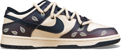 【カスタムシューズ】ナイキ ダンク ロー レトロ 'モカブラウン ペイズリー' DD1391-100(Team50-摩卡咖啡腰果花) Order 【カスタムシューズ】ナイキ ダンク ロー レトロ 'モカブラウン ペイズリー' DD1391-100(Team50-摩卡咖啡腰果花)