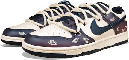 【カスタムシューズ】ナイキ ダンク ロー レトロ 'モカブラウン ペイズリー' DD1391-100(Team50-摩卡咖啡腰果花) Lookbook 【カスタムシューズ】ナイキ ダンク ロー レトロ 'モカブラウン ペイズリー' DD1391-100(Team50-摩卡咖啡腰果花)