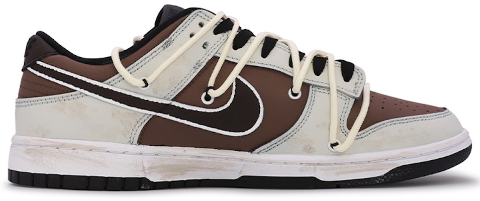 나이키 덩크 로우 레트로 '모카 불꽃'(커스텀) DJ6188-002(TeamM-男款火焰) Order 나이키 덩크 로우 레트로 '모카 불꽃'(커스텀) DJ6188-002(TeamM-男款火焰)