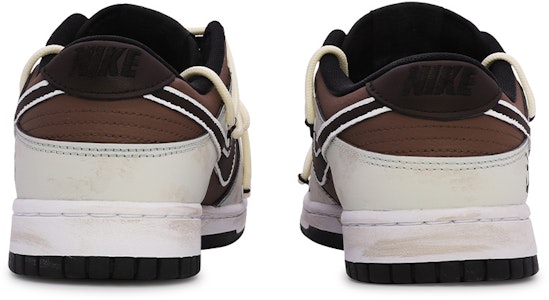 ナイキ ダンク ロー レトロ 'モカフレームバイブ'【カスタムシューズ】 DJ6188-002(TeamM-男款火焰) Shop ナイキ ダンク ロー レトロ 'モカフレームバイブ'【カスタムシューズ】 DJ6188-002(TeamM-男款火焰)