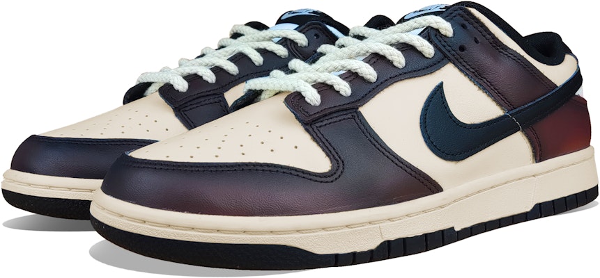 【客製球鞋】Nike Dunk Low Retro 熊貓 摩卡咖啡 酒紅色漸變 復古做舊 低筒 滑板鞋 男女同款 米黑色 Lookbook 【客製球鞋】Nike Dunk Low Retro 熊貓 摩卡咖啡 酒紅色漸變 復古做舊 低筒 滑板鞋 男女同款 米黑色