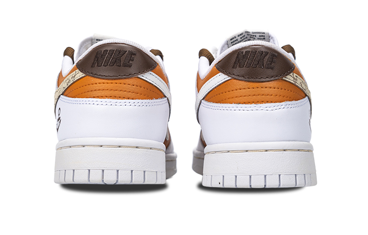 Shop 나이키 덩크 로우 레트로 '모카 세일' (커스텀) DJ6188-101(Team拾陆-男款航海家)