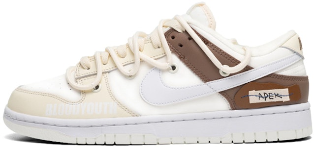 나이키 덩크 로우 레트로 '모카 스트랩' (커스텀) DH9765-100(Teamfour-女款摩卡白棕) Buy 나이키 덩크 로우 레트로 '모카 스트랩' (커스텀) DH9765-100(Teamfour-女款摩卡白棕)