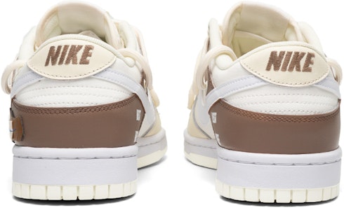 나이키 덩크 로우 레트로 '모카 스트랩' (커스텀) DH9765-100(Teamfour-女款摩卡白棕) Shop 나이키 덩크 로우 레트로 '모카 스트랩' (커스텀) DH9765-100(Teamfour-女款摩卡白棕)