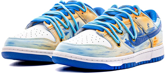 나이키 덩크 로우 레트로 '모네 해체주의' (커스텀) DD1391-001(TeamA-男女艺术馆莫奈) Lookbook 나이키 덩크 로우 레트로 '모네 해체주의' (커스텀) DD1391-001(TeamA-男女艺术馆莫奈)