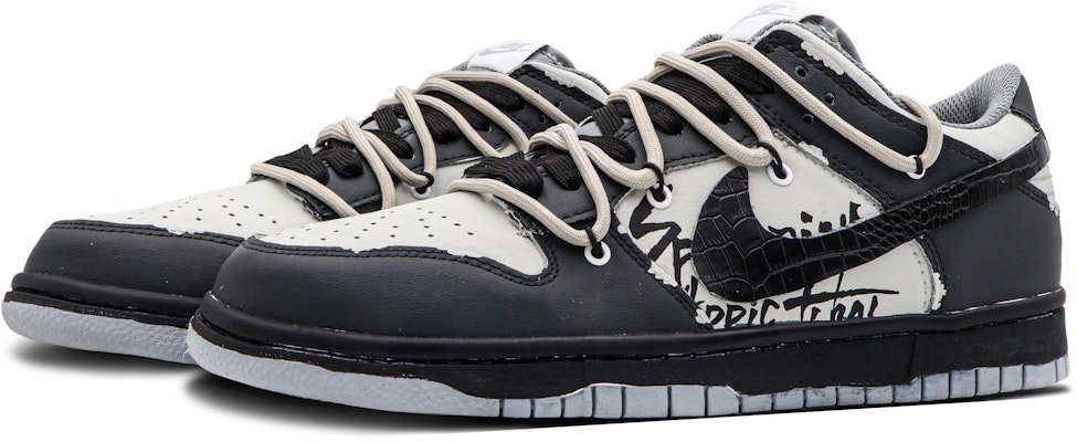 나이키 덩크 로우 레트로 '문라이트 그레이/브라운/화이트/블랙' (커스텀) DJ6188-003(Team53-男款心藏月光S-BOX) Lookbook 나이키 덩크 로우 레트로 '문라이트 그레이/브라운/화이트/블랙' (커스텀) DJ6188-003(Team53-男款心藏月光S-BOX)