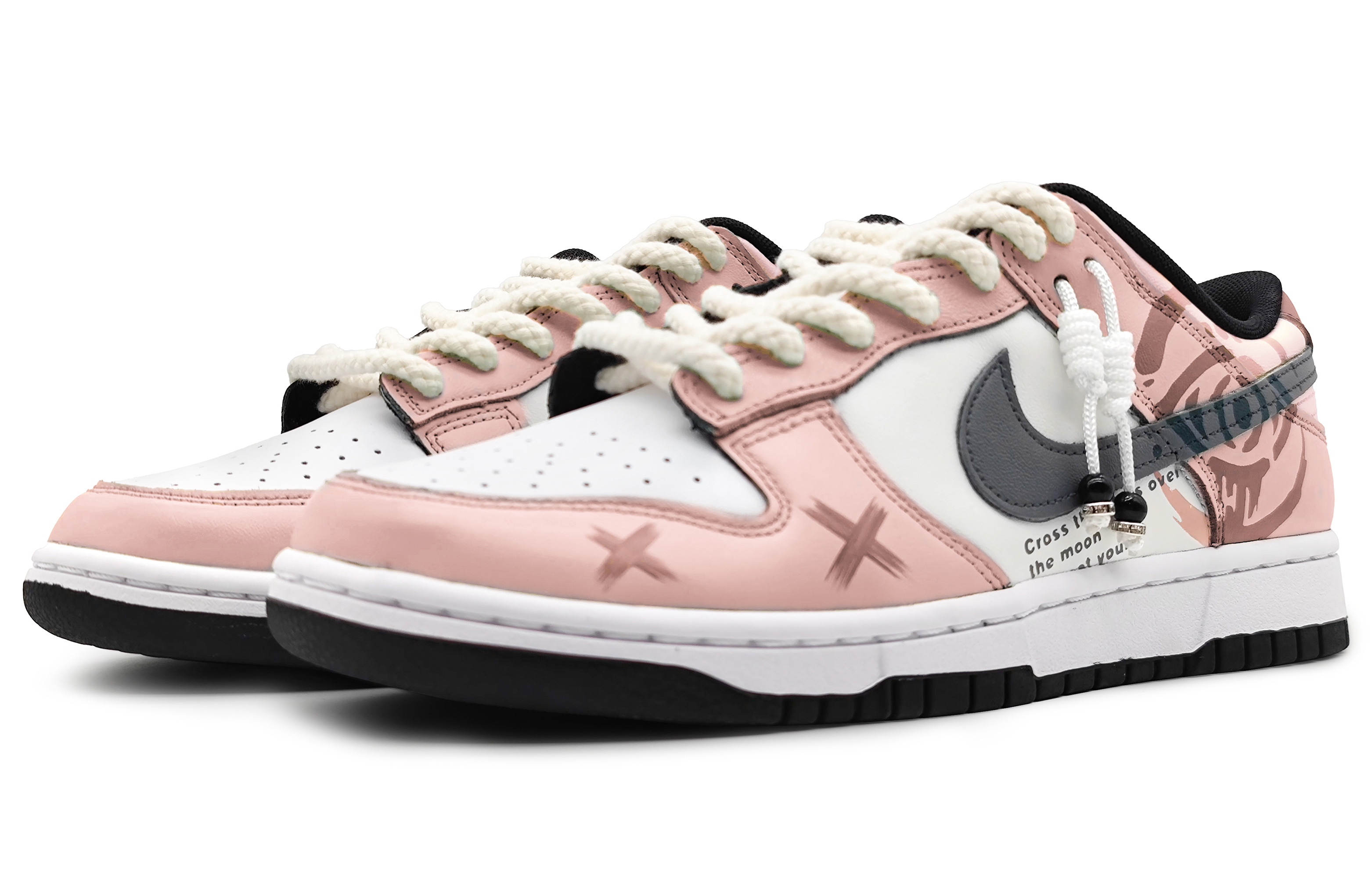 [Custom Shoes] Nike Dunk Low Retro 'Morandi Eyes - Pink' 圖 3