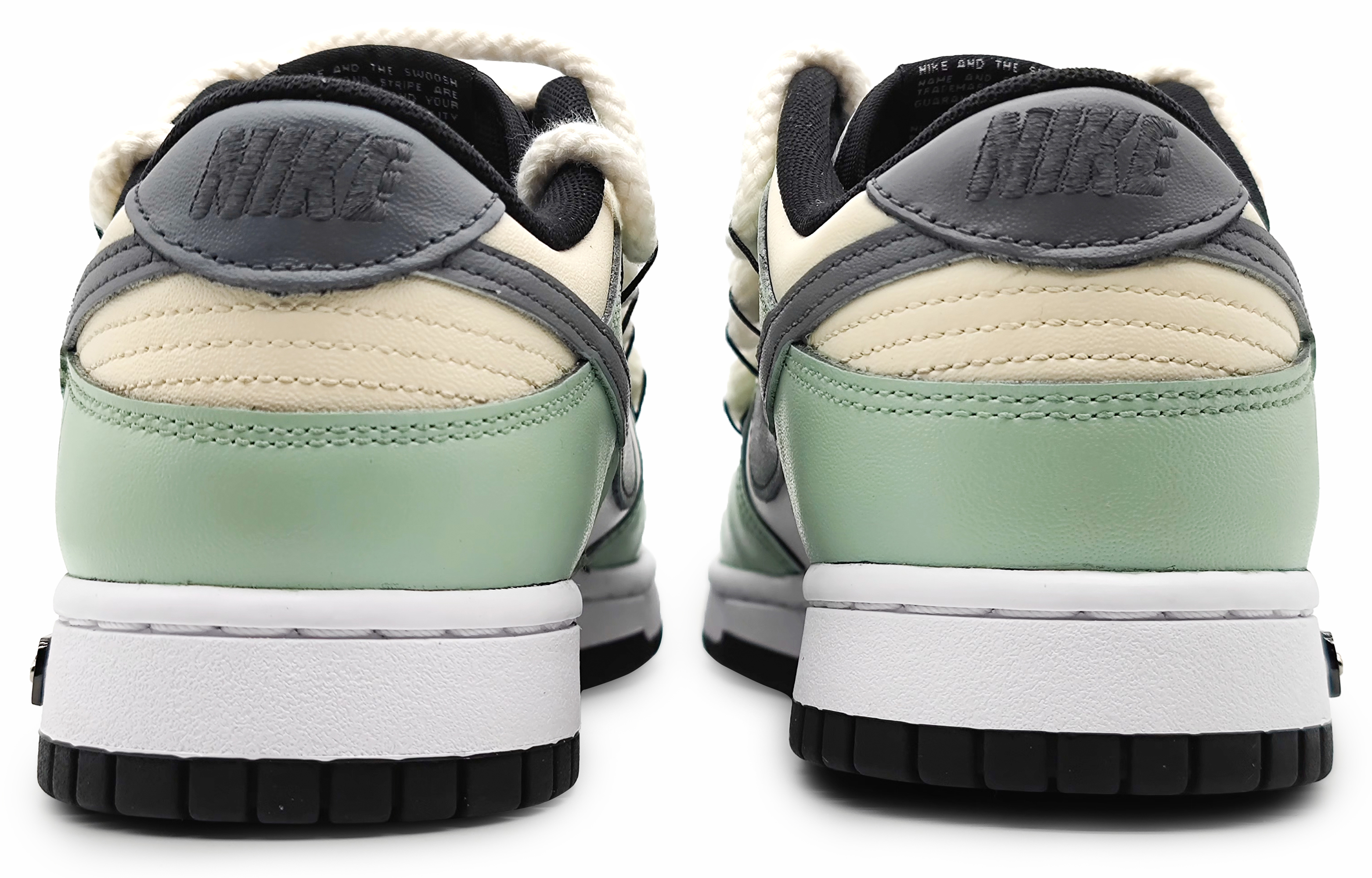 Purchase 【定製球鞋】Nike Dunk Low Retro 誓言之眼 解構雙鞋帶 塗鴉 莫蘭迪色彩 低筒 板鞋 男款 綠灰