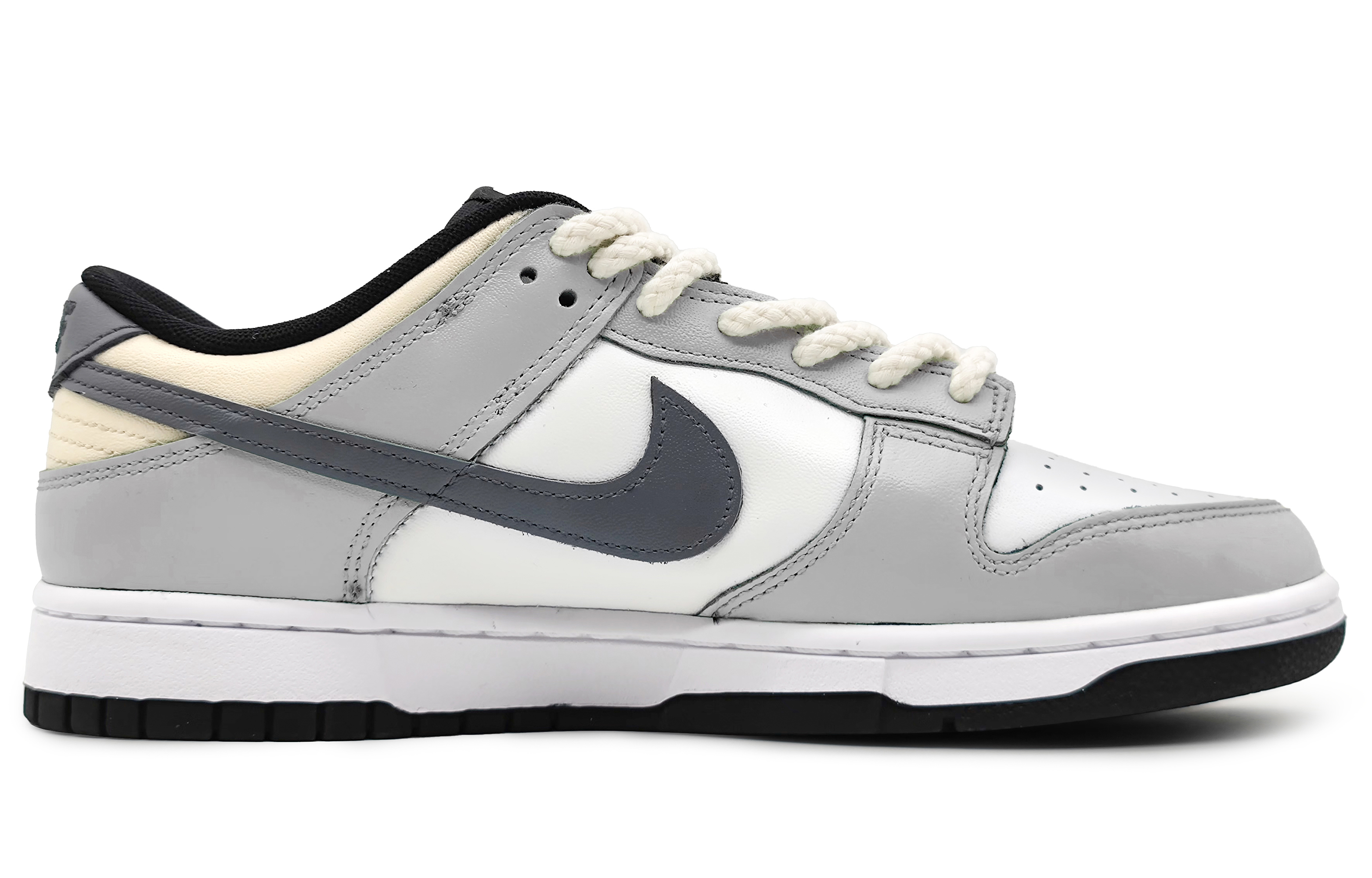 Order [定制鞋款] 耐克Dunk Low复古款‘莫兰迪浅灰誓言之眼’ DD1391-100(Team16-男款誓言之眼灰)