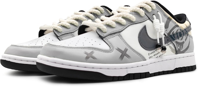 나이키 덩크 로우 레트로 '모란디 연회색 서약의 눈' (79 characters) DD1391-100(Team16-男款誓言之眼灰) Lookbook 나이키 덩크 로우 레트로 '모란디 연회색 서약의 눈' (79 characters) DD1391-100(Team16-男款誓言之眼灰)