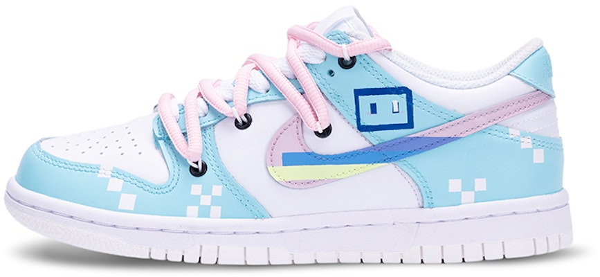 나이키 덩크 로우 레트로 '네온 픽셀' (커스텀) DJ6188-100(Team拾陆-电玩像素机器人) Buy 나이키 덩크 로우 레트로 '네온 픽셀' (커스텀) DJ6188-100(Team拾陆-电玩像素机器人)