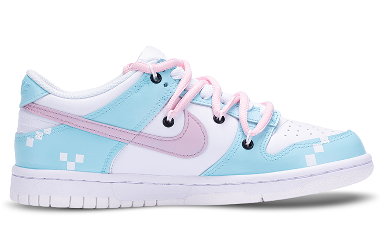 Order [Zapatillas Personalizadas] Nike Dunk Low Retro 'Neon Pixel' DJ6188-100(Team拾陆-电玩像素机器人)