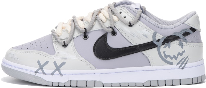 Zapatillas Nike Dunk Low Retro 'Vibe Regalo Año Nuevo Negro Gris' DJ6188-003(Team拾伍-男款黑灰笑脸S-BOX) Order Zapatillas Nike Dunk Low Retro 'Vibe Regalo Año Nuevo Negro Gris' DJ6188-003(Team拾伍-男款黑灰笑脸S-BOX)