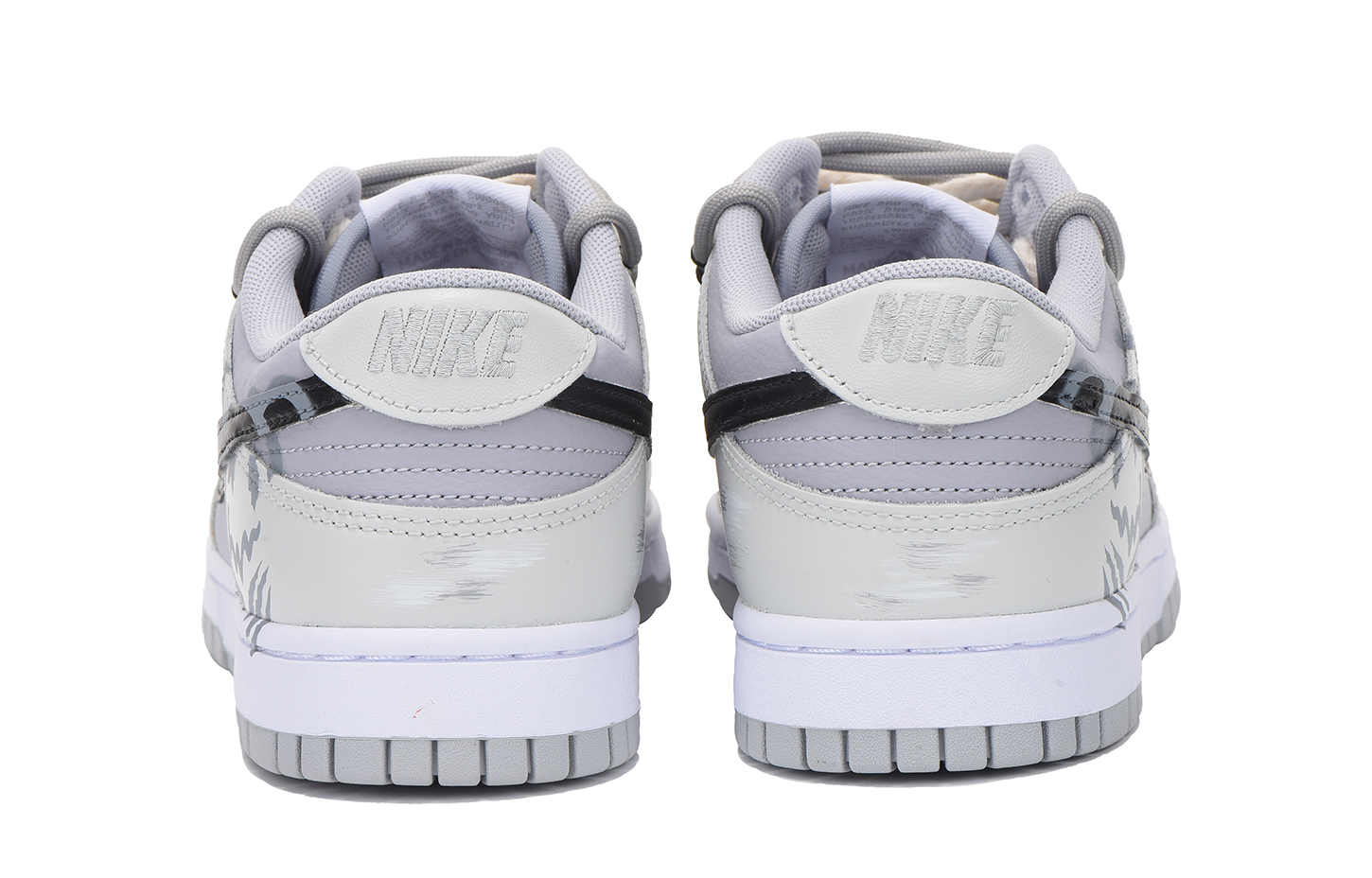 Purchase Zapatillas Nike Dunk Low Retro 'Vibe Regalo Año Nuevo Negro Gris' DJ6188-003(Team拾伍-男款黑灰笑脸S-BOX)