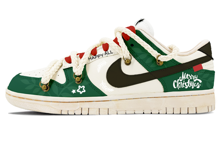 Buy [Zapatillas Personalizadas] Nike Dunk Low Retro 'Negro Oxidado-Verde' DJ6188-101(TeamK-响叮当)