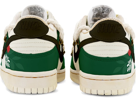 【カスタムシューズ】ナイキ ダンク ロー レトロ「オキシダイズドブラック-グリーン」 DJ6188-101(TeamK-响叮当) Shop 【カスタムシューズ】ナイキ ダンク ロー レトロ「オキシダイズドブラック-グリーン」 DJ6188-101(TeamK-响叮当)