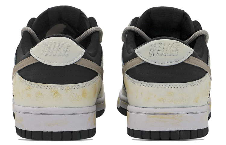 Shop [カスタムシューズ] ナイキダンクロー レトロ 'オキシダイズドペイント デコンストラクテッド セイルブラック' DJ6188-002(Team34-氧化油漆)