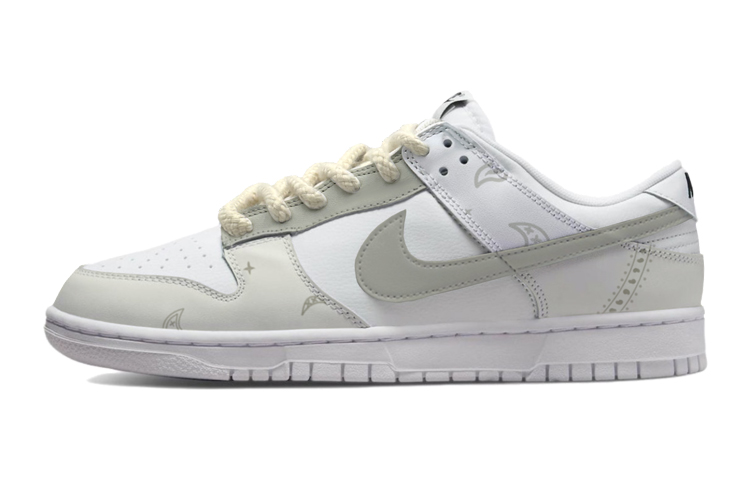 Buy [Sneakers Kustom] Nike Dunk Low Retro 'Paisley Hijau-Putih' DJ6188-101(TeamS-叶子涂鸦清新绿)