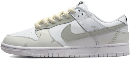 【定制球鞋】 Nike Dunk Low Retro 莫蘭迪風 腰果花 清新夏日 低幫 板鞋 男款 綠白 Buy 【定制球鞋】 Nike Dunk Low Retro 莫蘭迪風 腰果花 清新夏日 低幫 板鞋 男款 綠白