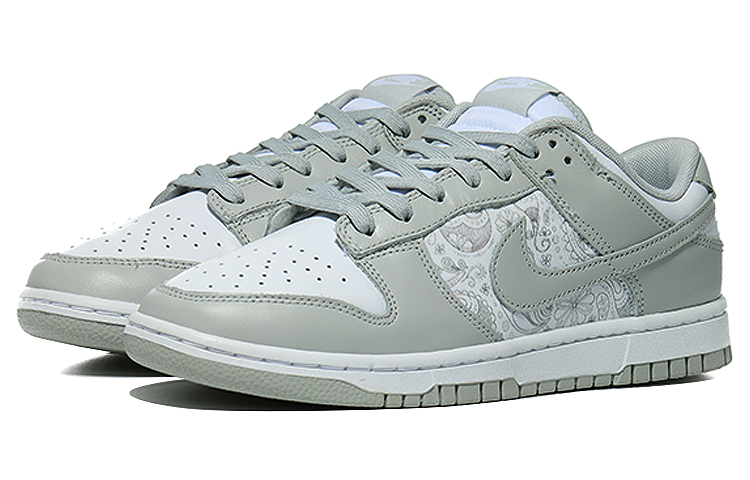 Lookbook 나이키 덩크 로우 레트로 '페이즐리 그레이화이트' (커스텀) DD1391-103(Team10-经典腰果花)